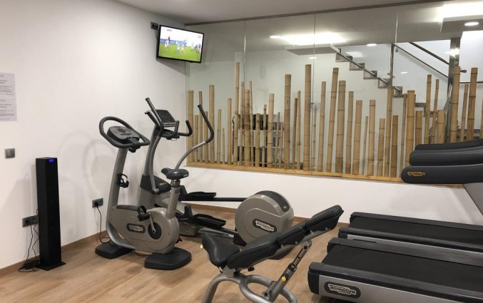 Fitnessruimte van hotel Resort Flamingo Beach in Alicante